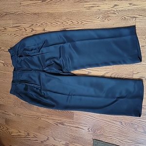 Vintage Barrie Pace black silk dress pants size 16